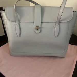 Kate Spade Light Gray laptop bag